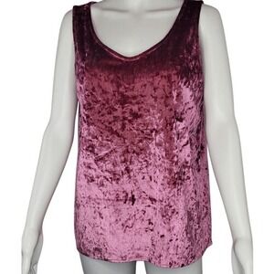 Cynthia Rowley Velour Sleeveless‎ Tank Top